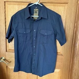 Coevals club short sleeve, pearl snap Western shirt